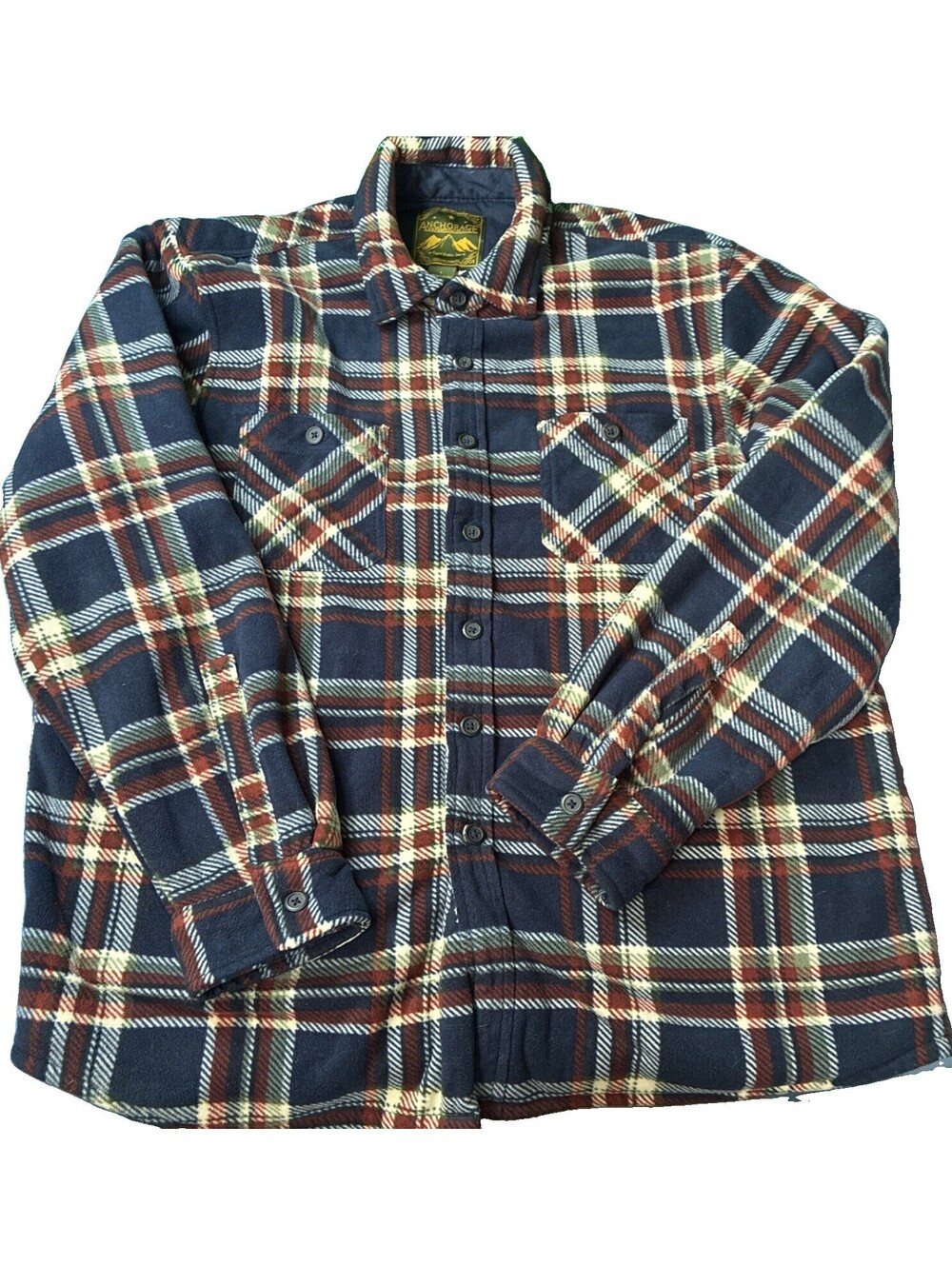 Anchorage Expedition Flannel Large With Quilted Interior Lining